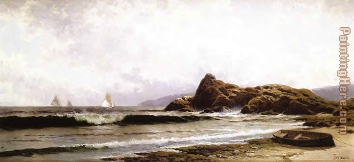 Breaking Surf 2 painting - Alfred Thompson Bricher Breaking Surf 2 art painting
